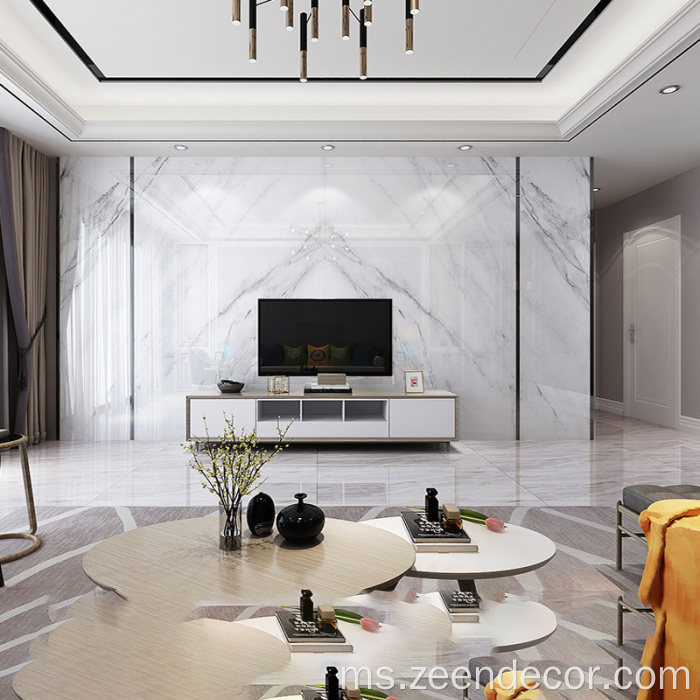 TV latar belakang dinding ruang tamu plat besar tak terhingga